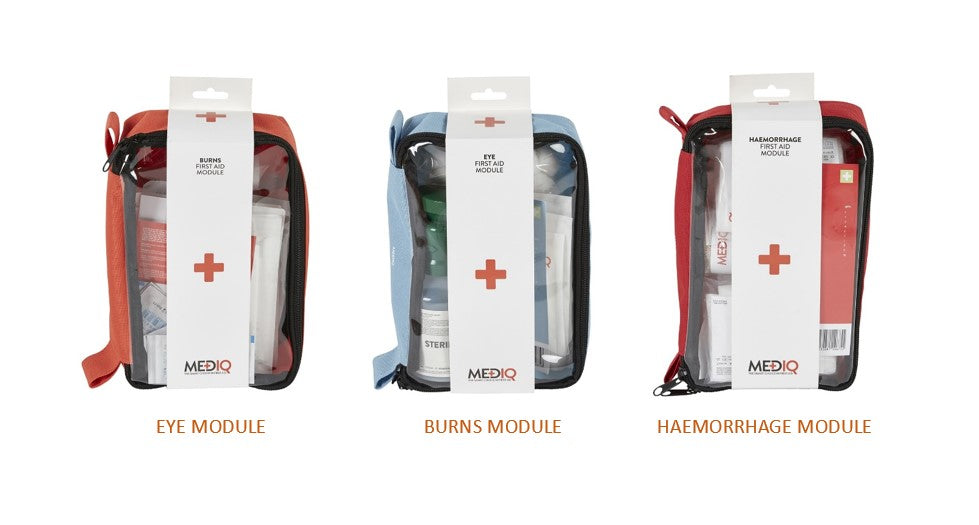 RAPID RESPONSE KIT 3 PACK - EYE, BURNS & HAEMORRHAGE SOFT PACKS